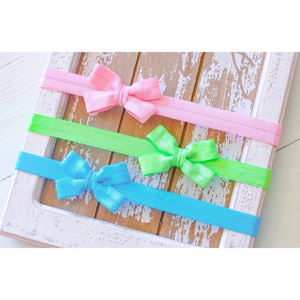 🌸4 for $16🌸 Soft Stretchy Baby Elastic Headbands